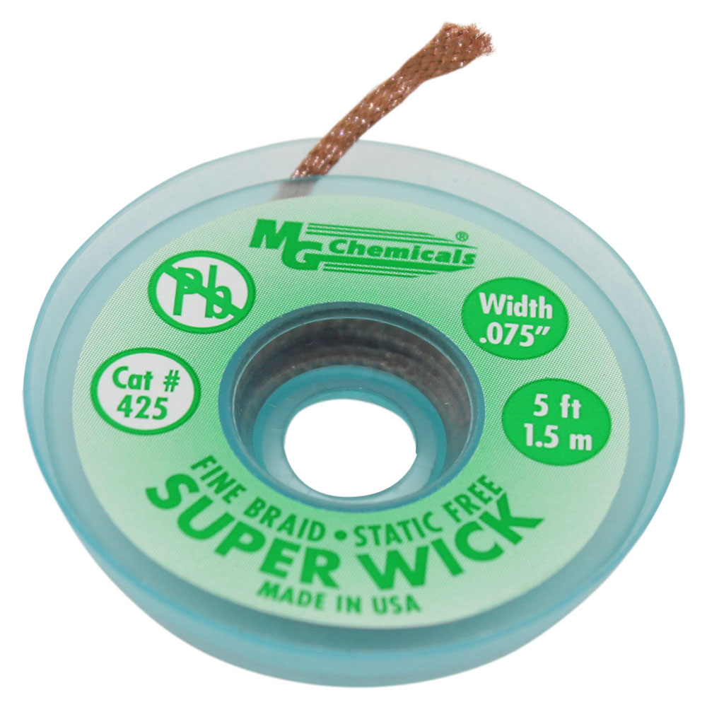 Superwick #3 Green, .075'', 5 ft.